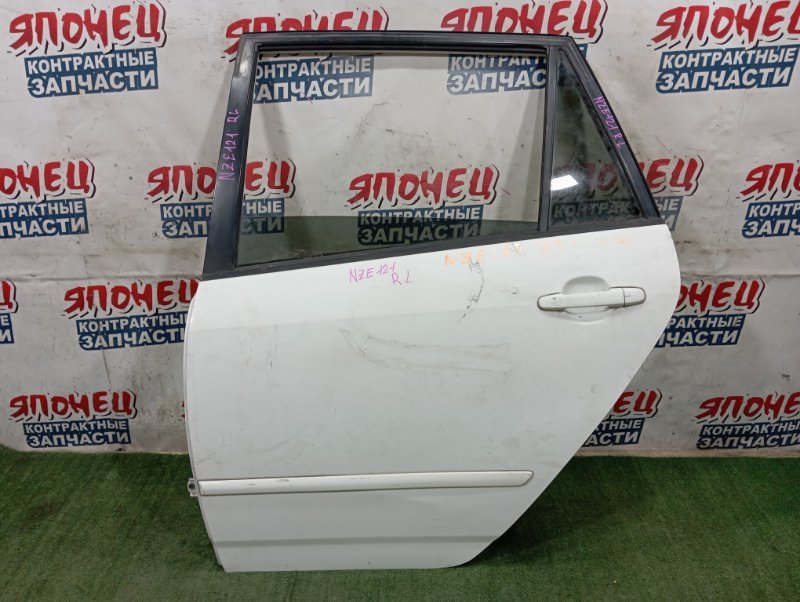 Дверь TOYOTA COROLLA SPACIO NZE121 1NZ-FE 2003 задняя левая (б/у)