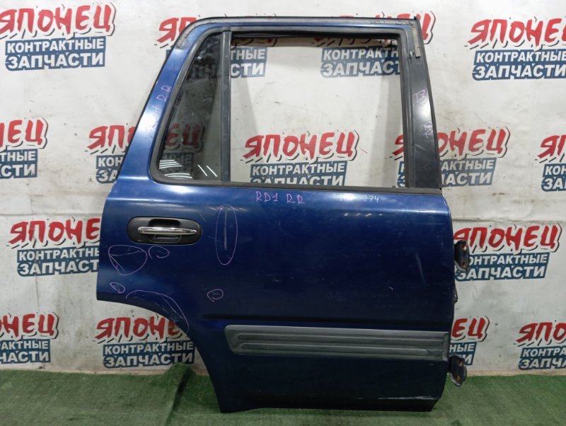 Дверь HONDA CR-V RD1 B20B 1999 задняя правая (б/у)