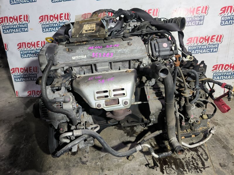 Двигатель TOYOTA COROLLA LEVIN AE110 5A-FE 1997 (б/у)