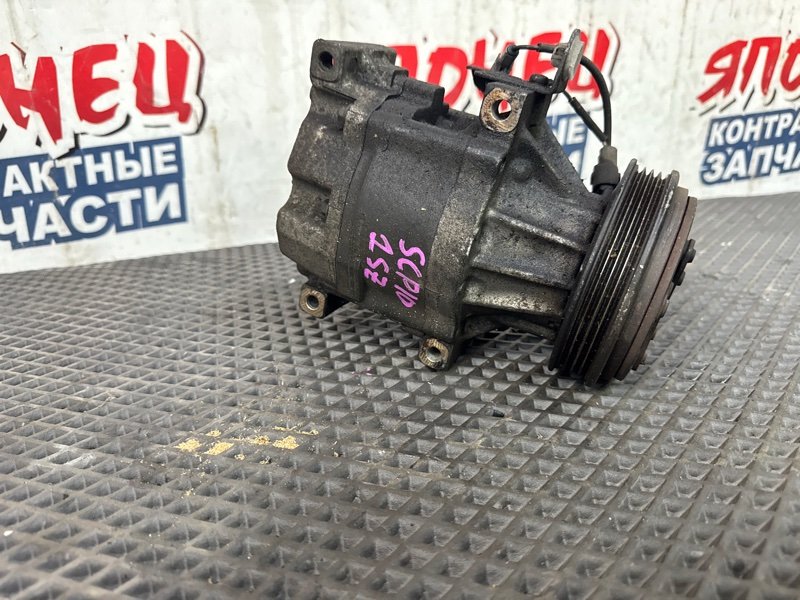 Компрессор кондиционера TOYOTA VITZ SCP10 1SZ-FE (б/у)