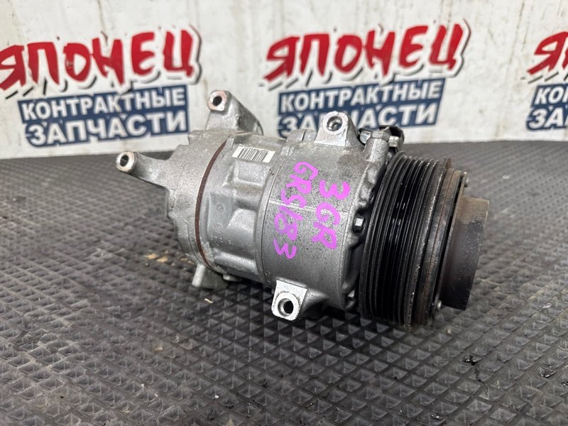 Компрессор кондиционера TOYOTA CROWN GRS183 3GR-FSE (б/у)