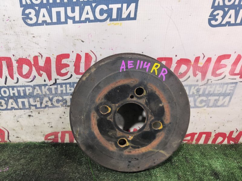 Тормозной барабан TOYOTA SPRINTER CARIB AE114 4A-FE задний (б/у)