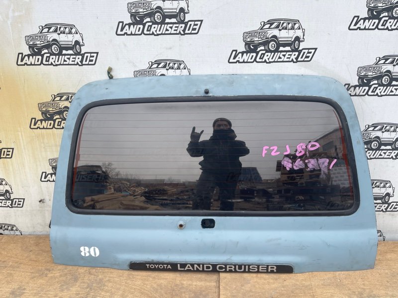 Дверь багажника TOYOTA LAND CRUISER FZJ80 1FZ-FE (б/у)