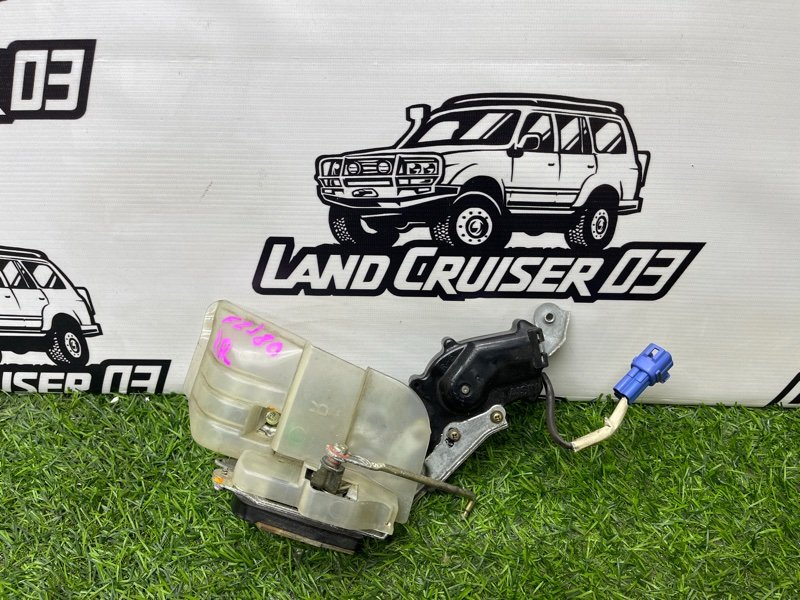 Замок двери TOYOTA LAND CRUISER FZJ80 1FZ-FE задний правый (б/у)