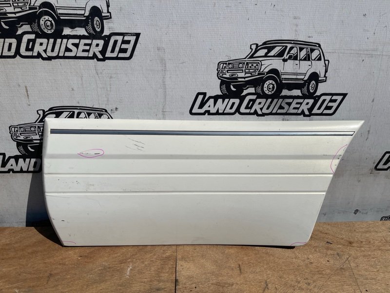 Накладка на дверь TOYOTA LAND CRUISER UZJ100 2UZ-FE задняя левая (б/у)