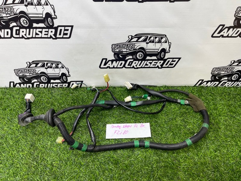 Проводка двери TOYOTA LAND CRUISER FZJ80 1FZ-FE передняя левая (б/у)
