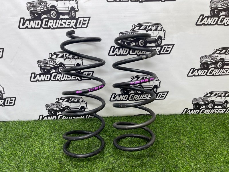 Пружина TOYOTA LAND CRUISER FZJ80 1FZ-FE задняя (б/у)