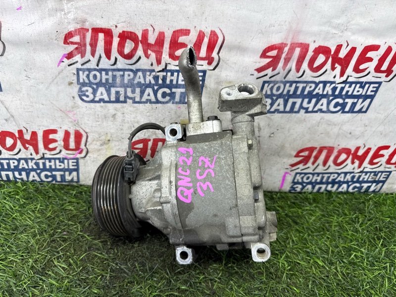 Компрессор кондиционера TOYOTA BB QNC21 3SZ-VE (б/у)