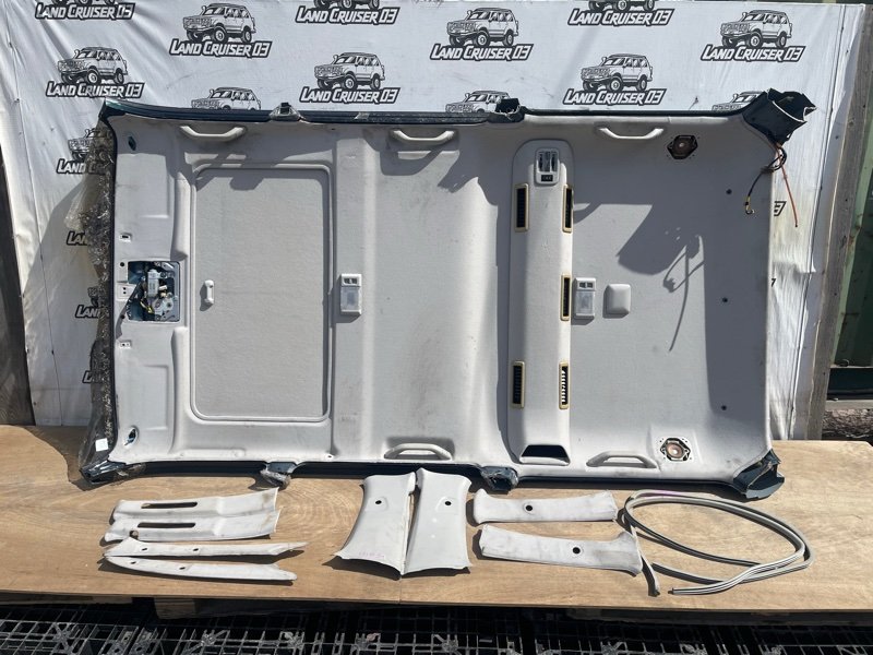 Обшивка потолка TOYOTA LAND CRUISER FZJ80 1FZ-FE (б/у)