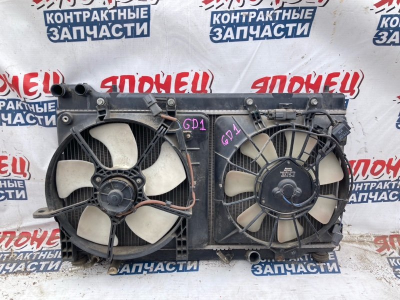 Радиатор охлаждения двигателя HONDA FIT GD1 L13A (б/у)