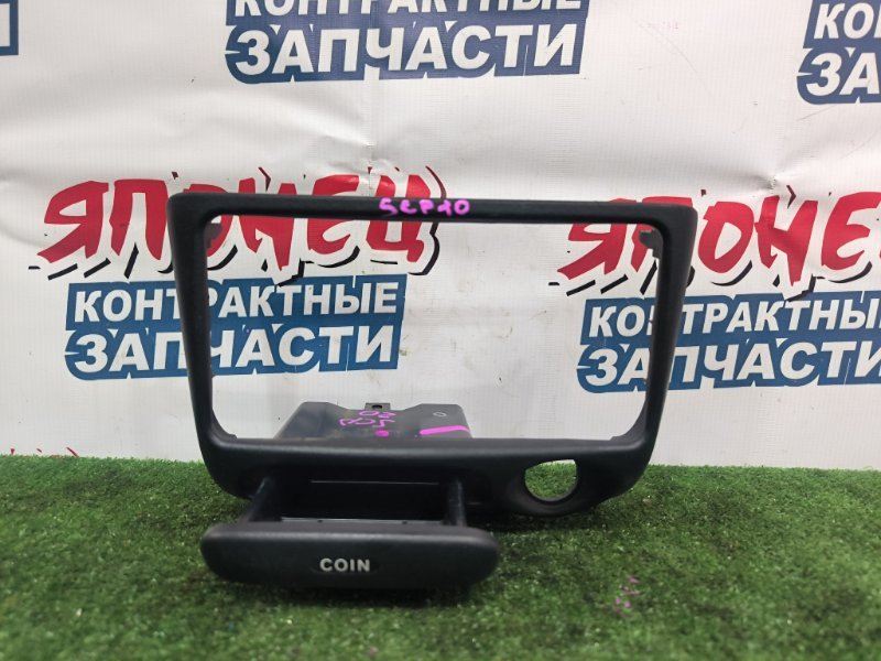 Консоль магнитофона TOYOTA VITZ SCP10 1SZ-FE (б/у)