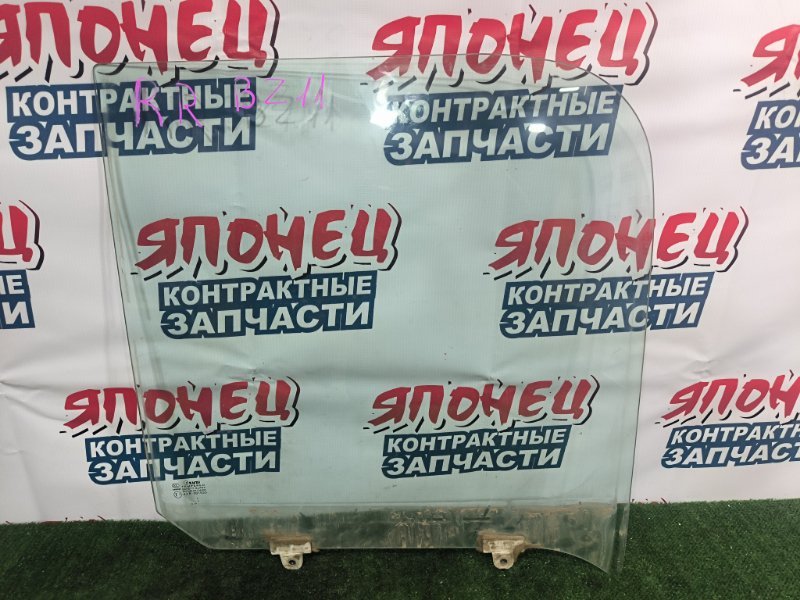 Стекло двери NISSAN CUBE BZ11 CR12DE заднее правое (б/у)