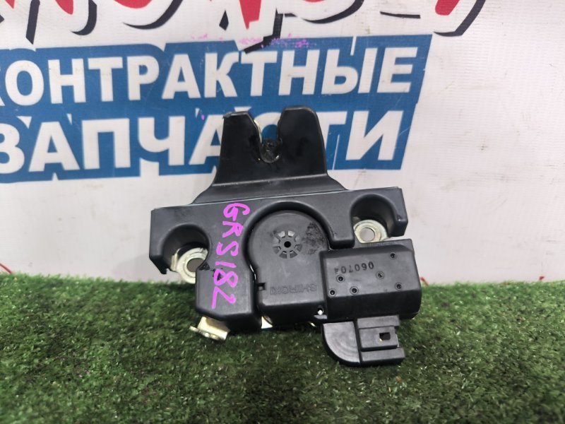 Замок багажника TOYOTA CROWN GRS182 3GR-FSE (б/у)