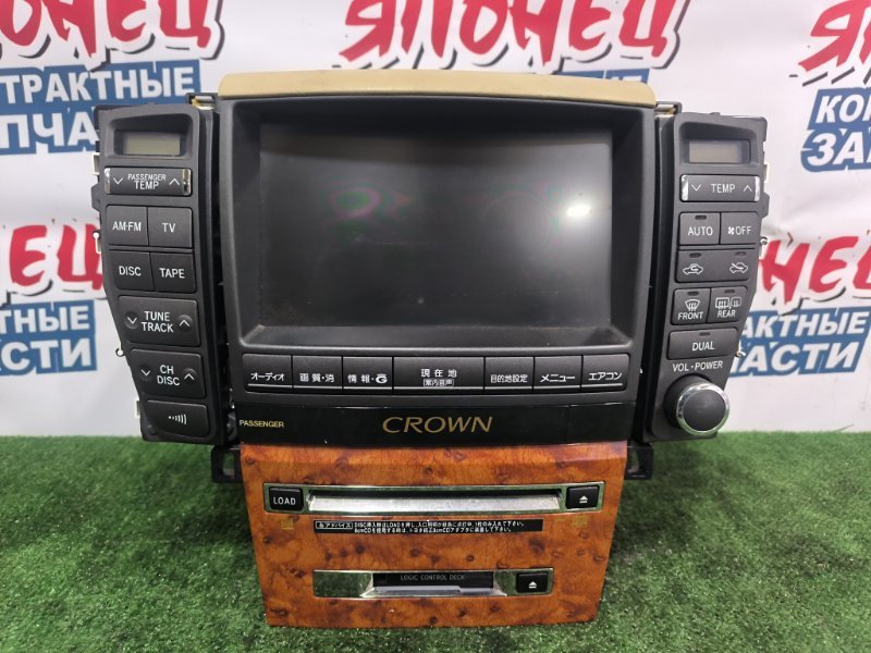 Блок управления климат-контролем TOYOTA CROWN GRS182 3GR-FSE (б/у)