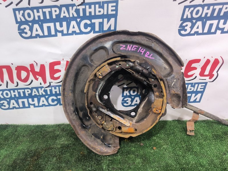 Механизм стояночного тормоза TOYOTA WISH ZNE14 1ZZ-FE задний левый (б/у)