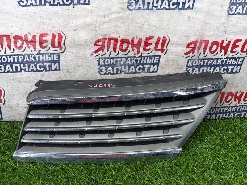 Решетка радиатора NISSAN TIIDA LATIO SJC11 MR18DE левая (б/у)