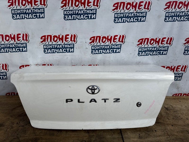 Крышка багажника TOYOTA PLATZ NCP12 1NZ-FE 2001 (б/у)
