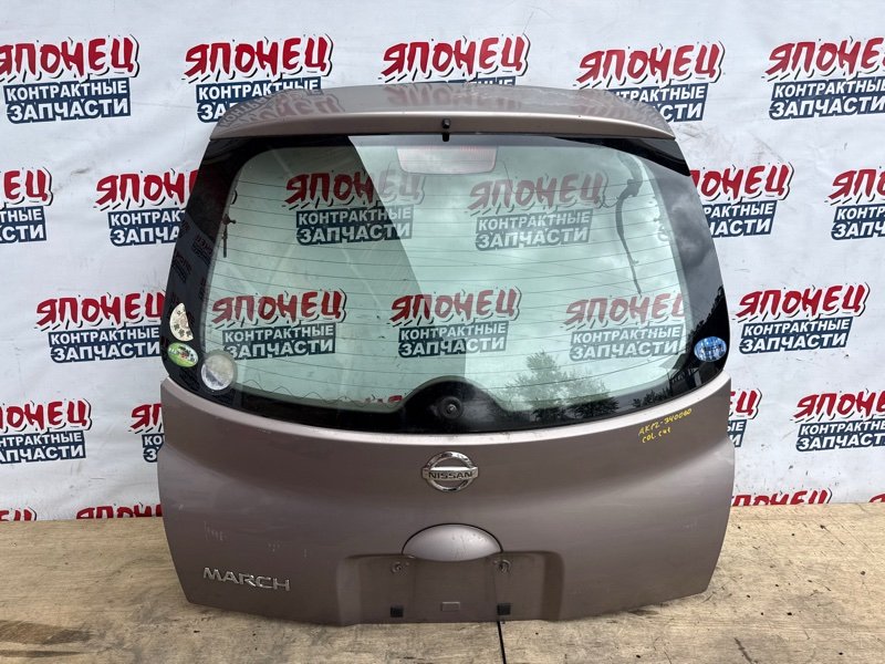 Дверь багажника NISSAN MARCH AK12 CR12DE 2007 (б/у)