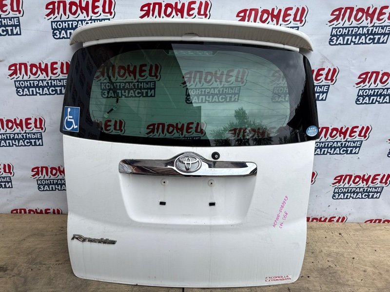 Дверь багажника TOYOTA RACTIS NCP100 1NZ-FE 2006 (б/у)