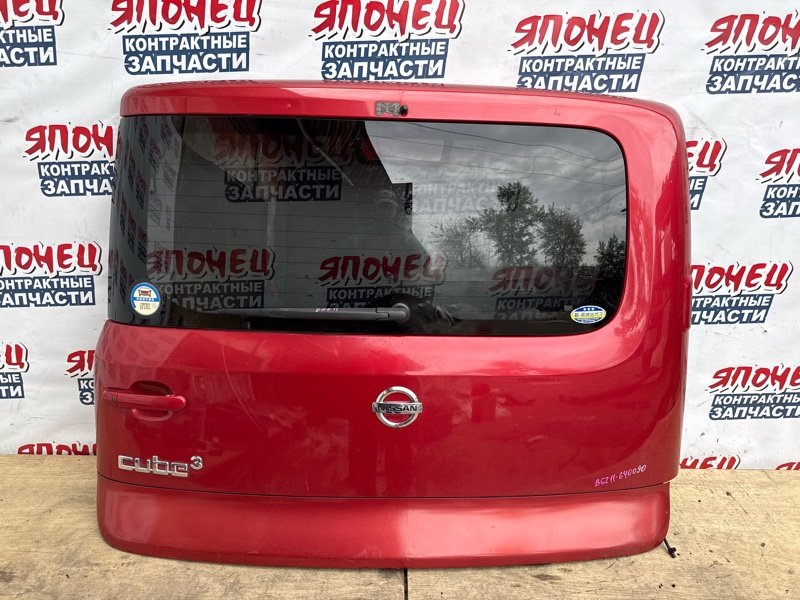 Дверь багажника NISSAN CUBE BGZ11 CR14DE 2004 (б/у)