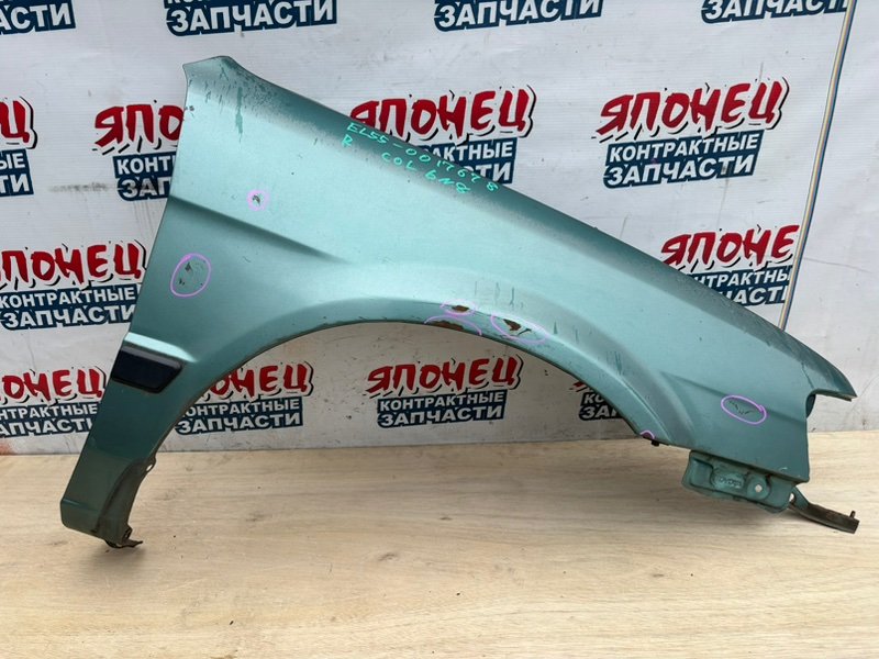 Крыло TOYOTA CORSA EL55 5E-FE 1996 переднее правое (б/у)