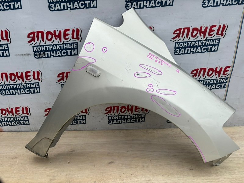 Крыло NISSAN TIIDA LATIO SJC11 MR18DE 2005 переднее правое (б/у)