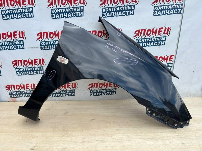 Крыло TOYOTA COROLLA SPACIO NZE121 1NZ-FE 2004 переднее правое (б/у)