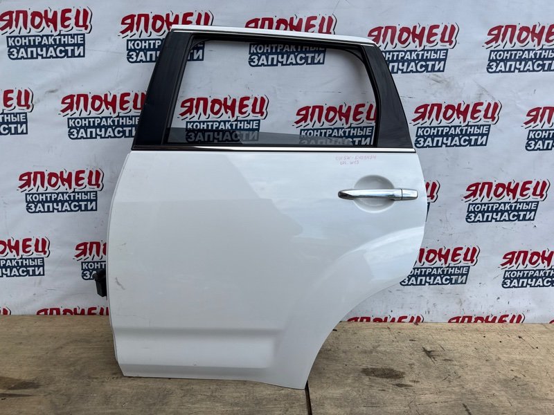 Дверь MITSUBISHI OUTLANDER CW5W 4B12 2010 задняя левая (б/у)