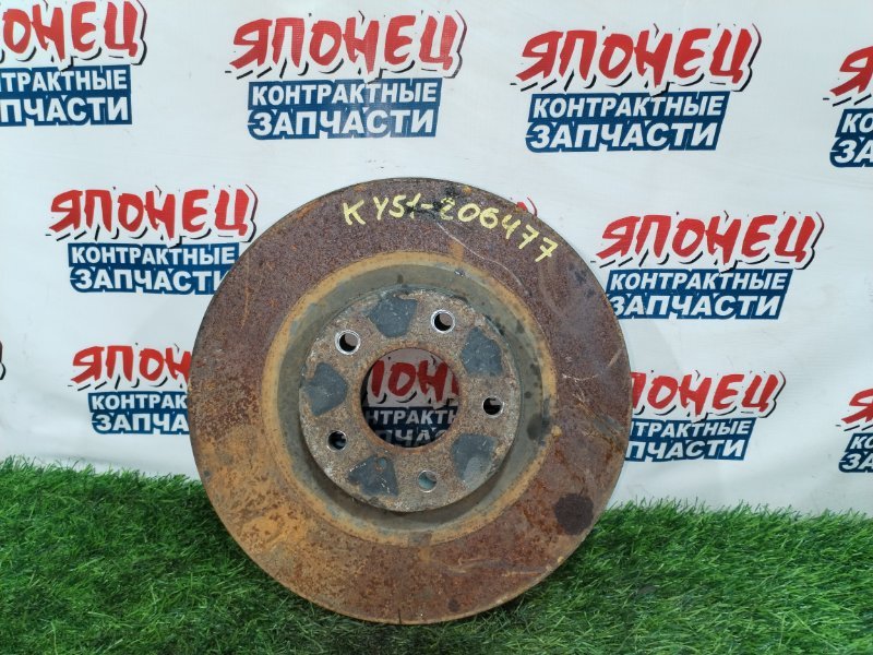 Тормозной диск NISSAN FUGA KY51 VQ37VHR передний (б/у)