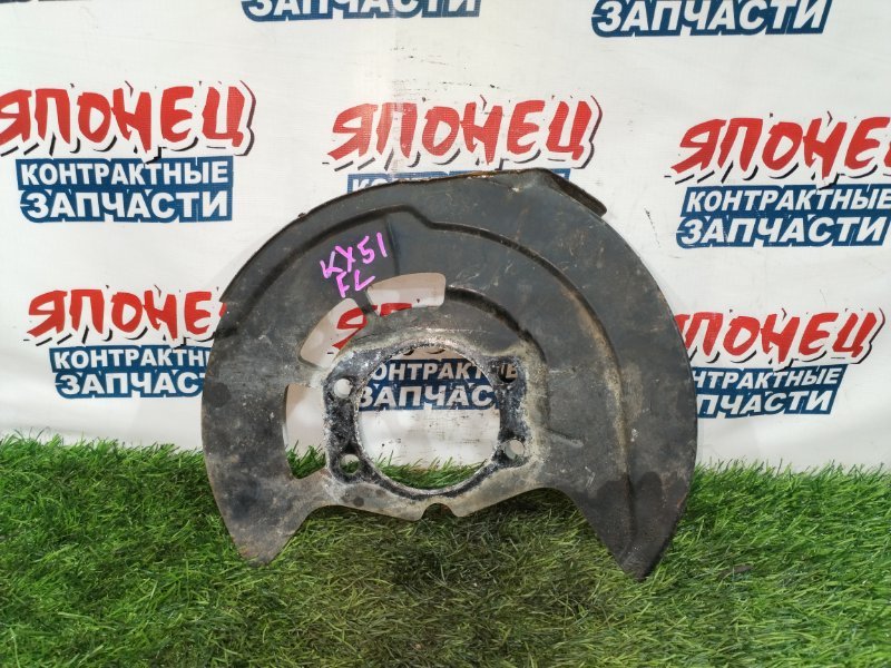 Щиток тормозного диска NISSAN FUGA KY51 VQ37VHR передний левый (б/у)