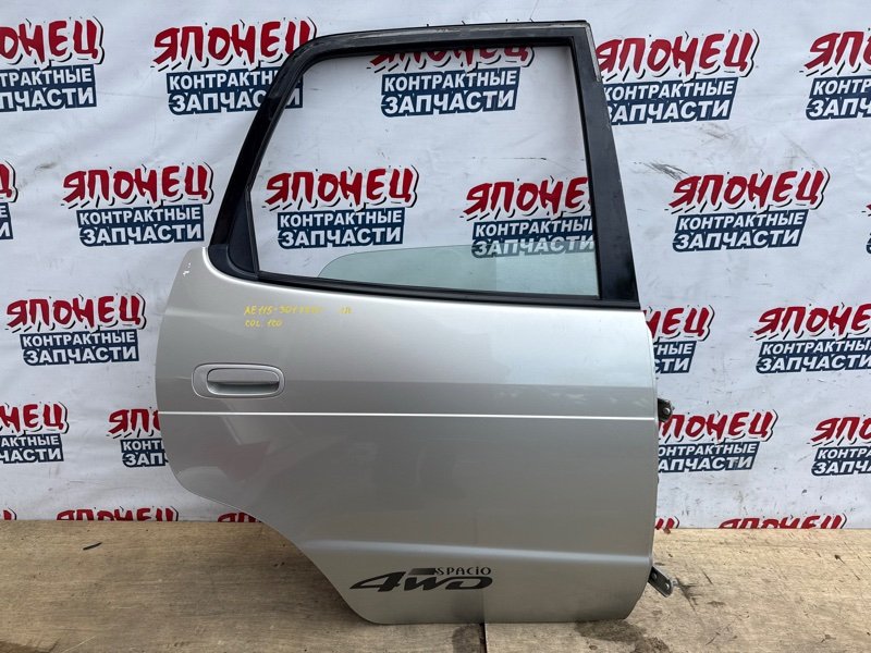 Дверь TOYOTA COROLLA SPACIO AE115 7A-FE 2000 задняя правая (б/у)