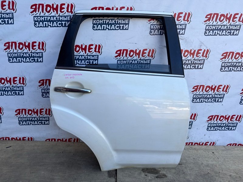 Дверь MITSUBISHI OUTLANDER CW5W 4B12 2010 задняя правая (б/у)