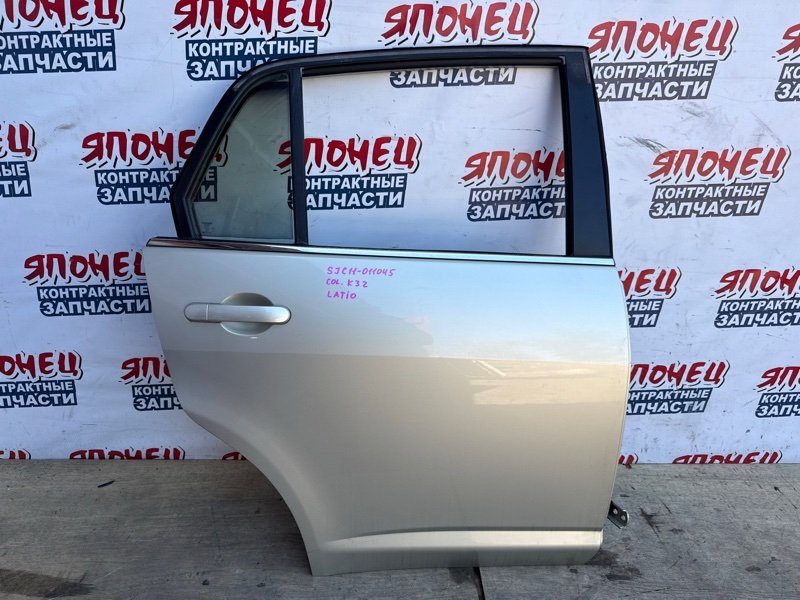Дверь NISSAN TIIDA LATIO SJC11 MR18DE 2005 задняя правая (б/у)