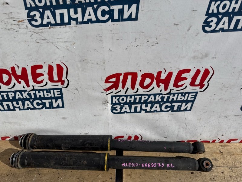 Амортизатор TOYOTA RACTIS NCP100 1NZ-FE задний (б/у)