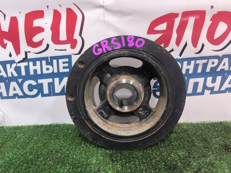 Шкив коленвала TOYOTA CROWN GRS180 4GR-FSE (б/у)