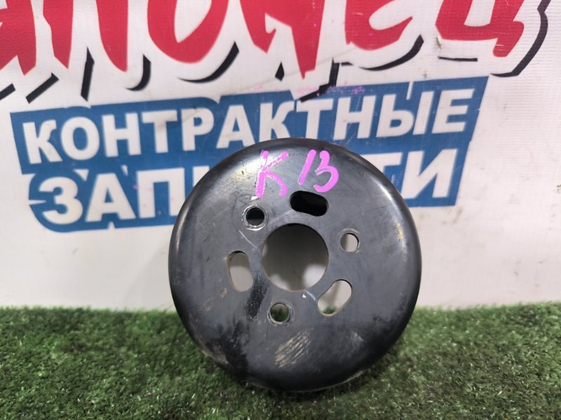 Шкив помпы NISSAN MARCH K13 HR12DE (б/у)