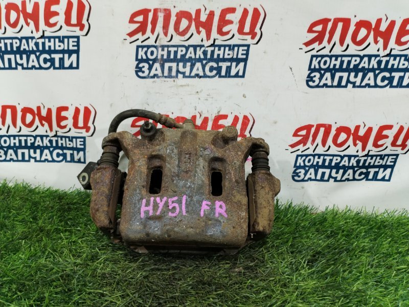Суппорт NISSAN FUGA HY51 VQ35HR передний правый (б/у)