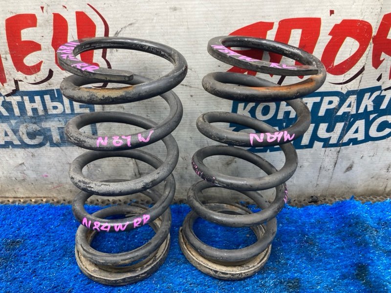 Пружина MITSUBISHI CHARIOT GRANDIS N84W 4G64 задняя (б/у)
