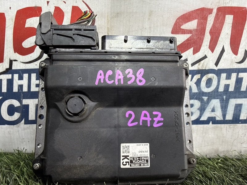 Блок управления EFI TOYOTA VANGUARD ACA38 2AZ-FE (б/у)