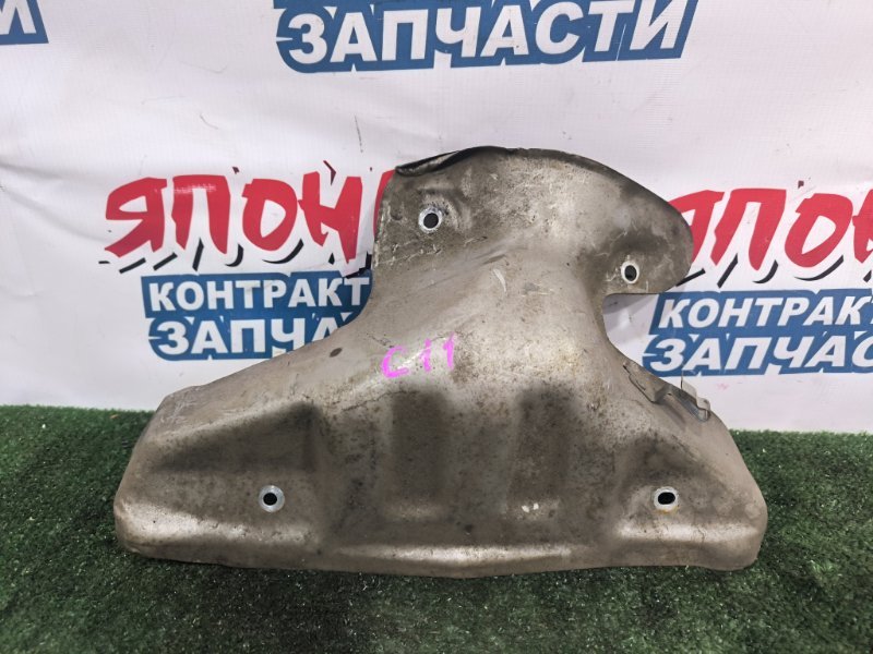 Защита выпускного коллектора NISSAN TIIDA C11 HR15DE (б/у)