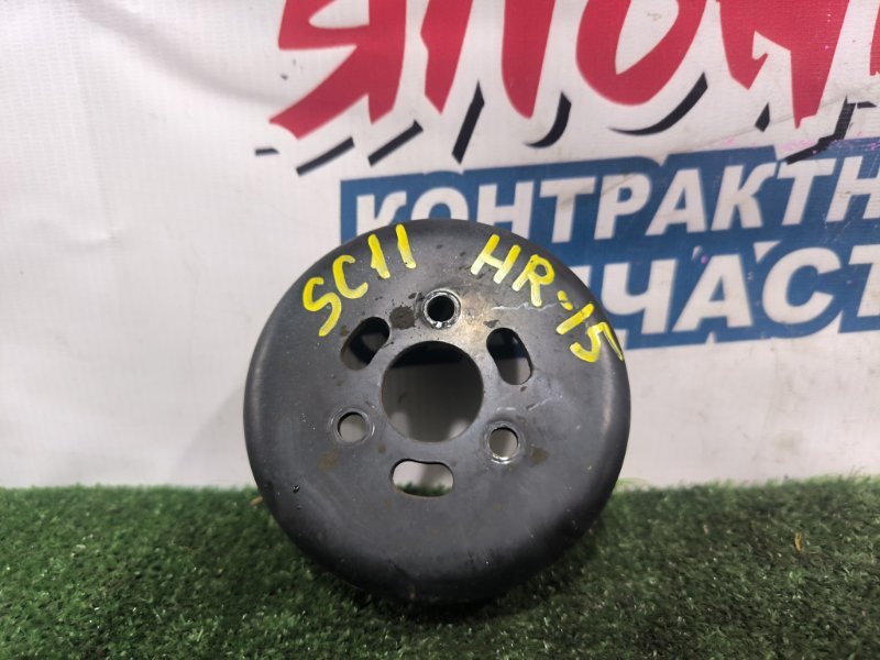 Шкив помпы NISSAN TIIDA LATIO SC11 HR15DE (б/у)