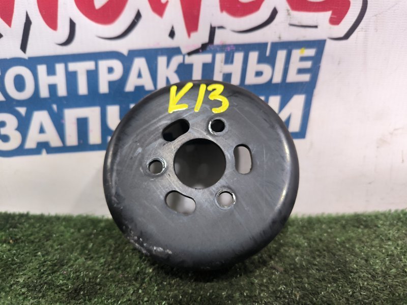 Шкив помпы NISSAN MARCH K13 HR12DE (б/у)