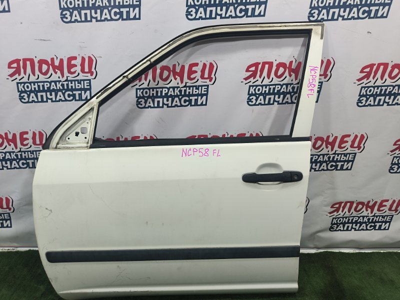 Дверь TOYOTA PROBOX NCP58 1NZ-FE 2005 передняя левая (б/у)