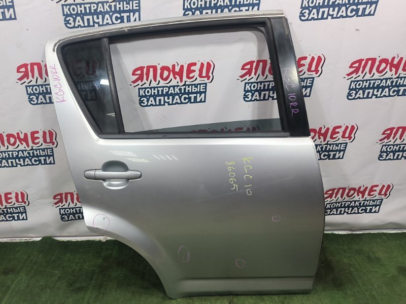 Дверь TOYOTA PASSO KGC10 1KR-FE 2007 задняя правая (б/у)