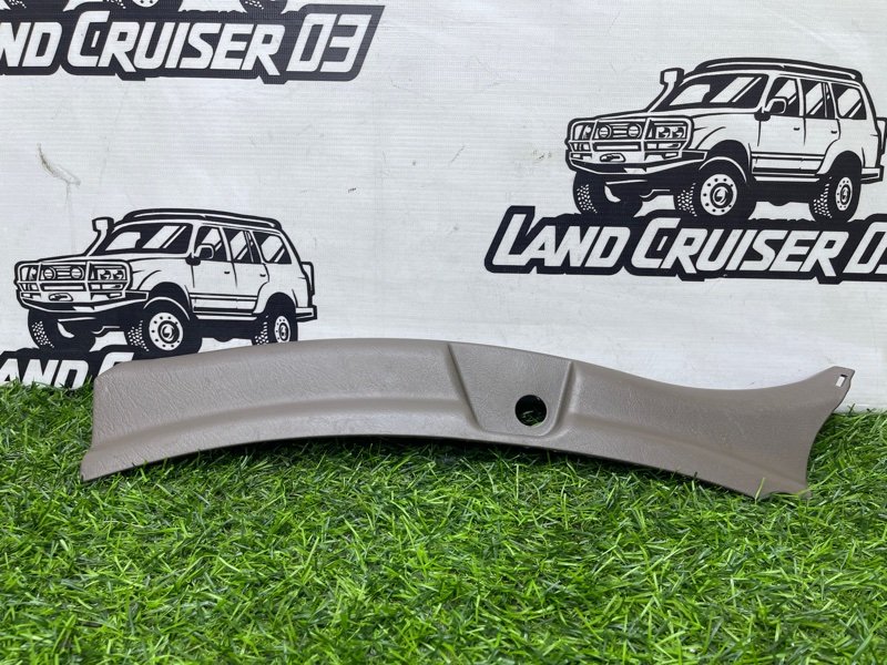 Накладка на порог TOYOTA LAND CRUISER PRADO RZJ95 3RZ-FE задняя левая (б/у)