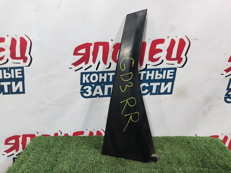Накладка на дверь HONDA FIT GD3 L15A задняя правая (б/у)