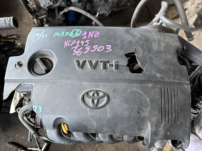 Двигатель TOYOTA SPADE NCP145 1NZ-FE 2013 (б/у)