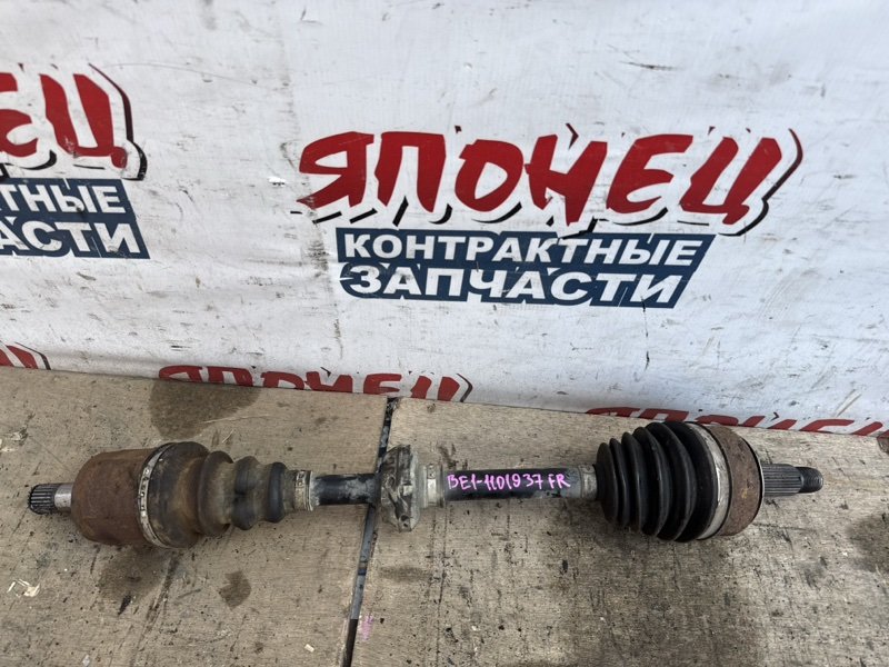 Привод HONDA EDIX BE1 D17A передний правый (б/у)
