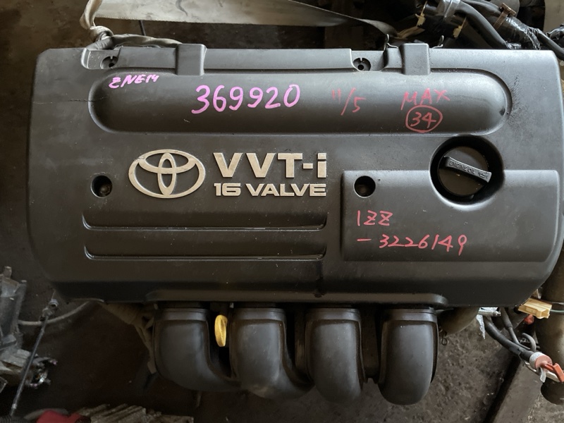 Двигатель TOYOTA WISH ZNE14 1ZZ-FE 2009 (б/у)
