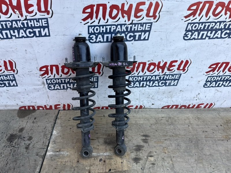 Стойка TOYOTA PRIUS NHW20 1NZ-FXE задняя (б/у)